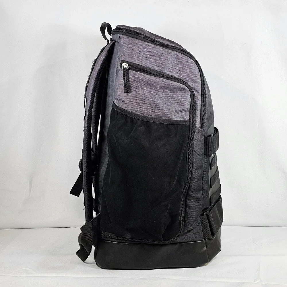 Speedo Team Stereo Backpack Charcoal Black Swim Gear Bag Training Rucksack